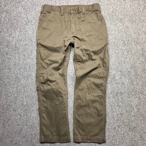 Carhartt‎ B324 DFE Relaxed Fit Work Pants Green Mens 36 X 30 Canvas